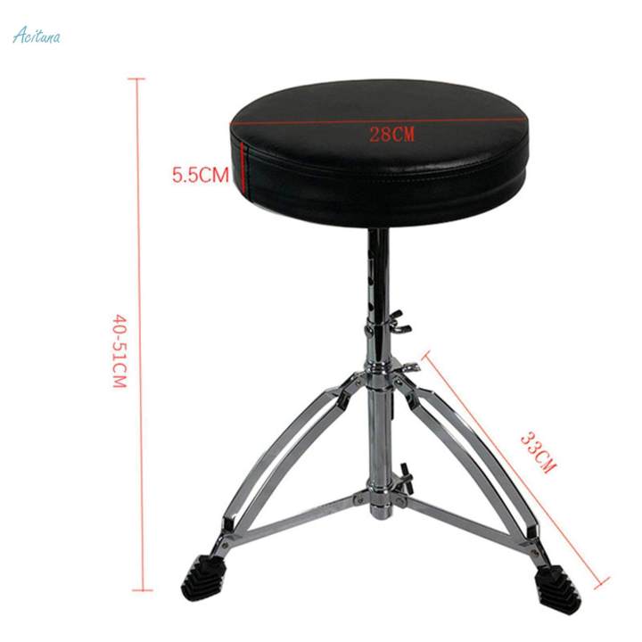 Drum%20Throne%20Round%20Seat%20Padded%20Stool%20Comfortable%20Padded%20Seat%20Drum%20Stool%20for%20Performers%20Performance%20-%20Image%204