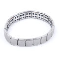 【Beiver Jewelry Store  】Men Healing Health Germanium Stretch Bracelet Jewelry Best Gift Stainless Steel Health Care Hand Chain. 