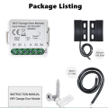 Tuya Smart WiFi Garage Door Opener Controller App Voice Remote Control Work Garage Door Opener Controller For Alexa Home Assistant.
