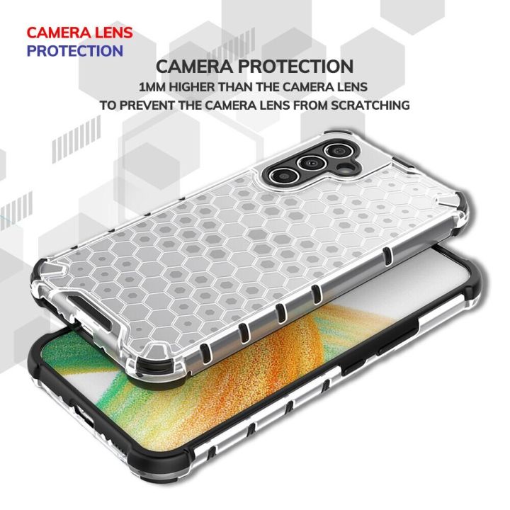 Lthmy%20for%20Samsung%20Galaxy%20A54%205G%20cover%20shockproof%20transparent%20hard%20case%20full%20protection%20back%20cover%20honeycomb%20casing%20-%20Image%204