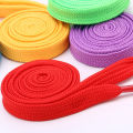 10mm Wide of Flat Shoelaces for Shoes All-Match Concise Durable 1 pair 80/100/120cm 7 colors Laces Shoe Strings.