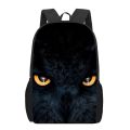 Cool Animal Owls Pattern School Bags for Boys Girls 3D Print Kids Book Bags Teenager Laptop Backpacks Casual Travel Rucksack. 