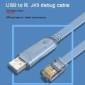 1.8M USB To RJ45 For Cisco USB Console Cable Debug Line For Cisco H3C HP Arba 9306 Huawei Router Rollover Console. 