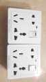 6 PIN UNIVERSAL MULTI SOCKET WITH PVC 1 GANG BOX-EASY TO USE AND MAINTAIN. 