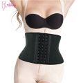 Atbuty Latex Waist Trainer Short Torso 7 Inches UnderCorset 25 Steel Bone Smooth Cincher Body Shaper Tummy Control NBW1943B.