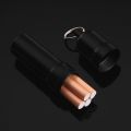 05/10/20 Pcs Portable Cigaretes cigarate Case  with Key chain Mini Capsule Waterproof Metal Ciggaretes Cigar Box Lighter Gift. 