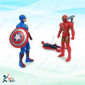 Avengers Iron Man, Captain America, Hulk, Spider-Man, and Thanos Action Figure - 5pcs Set | Collectible Toys for Ultimate Marvel Fans. 