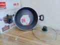 Prestidge 24Cm Marble Coating Deluxe Non Stick Casserole. Casserole With Lid And Induction Bottom. C:P360.. 