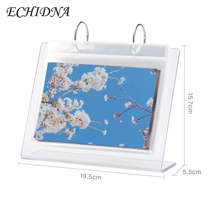 Photo%20Display%20Stand%20Compact%20Acrylic%20Flip-up%20Mini%20Photo%20Album%20Showcase%20Memories%20with%2034/68%20Pockets%20Perfect%20Tabletop%20Picture%20Display%20Stand%20Double-sided%20Photo%20Display%20Stand%20-%20Image%205