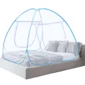 Self standing Double/Single bed mosquito net smart double gate folding mosquito tent net moshari pop up Mosquito net. 