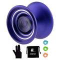 MAGICYOYO Responsive Metal YOYO Professional Yoyo K7 For Beginners Kids With 3 Strings Gifts+Bag+Glove. 