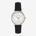 Luminous Watch Ladies Simple Digital Retro Frosted Leather Small Fresh Casual Watch Ladies Quartz Watches. 