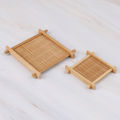 bamboo cup mat tea accessories table placemats coaster home kitchen decor Podazz.