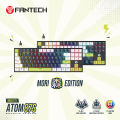 FANTECH ATOM87S MK877S MECHANICAL GAMING KEYBOARD MORI EDITION BLUE & WHITE. 