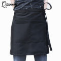 Cotton Waist Apron With Pockets Premium Waterproof Anti-oil Anti-fouling Dust-proof Cooking Apron. 