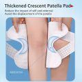 1pc Breathable Knee Pads with Side Stabilizers and Soft Bandages for Knee Arthritis Support.