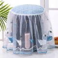 【Clearance】 Oil Proof Air Fryer Dust Cover Home Decoration Lace Fabric Cartoon Appliances Dust Cover Durable Cute Lace Fabric Cover Air Frying Pan. 