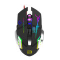 BAJEAL G8 wired 00DPI gaming 6D illuminated mouse. 