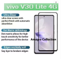 3in1 Protector Combo Pack for vivo V30 Lite 4G (5d Full Screen Protector Glass+Back Hydrogel Protector Poly+Camera Lens Protector). 