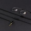 JCALLY Wear-resistant Copper Braided Headphone Earphone Cable with B/C/MMCX Pin. 