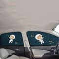【Mary DAI Store】Universal Magnetic Car Sunshade Window Visor Cover For Baby Children.