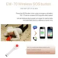 Wrist Watch RF Remote Control Transmitter Watch Type Call Button Wireless Remote Control SOS Emergency Button. 