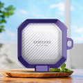 Lenuo Anti-Fall Cover For Samsung Galaxy Buds2 Transparent Carbon Fiber Automatic Switch Case Headphone Shockproof Headphone. 