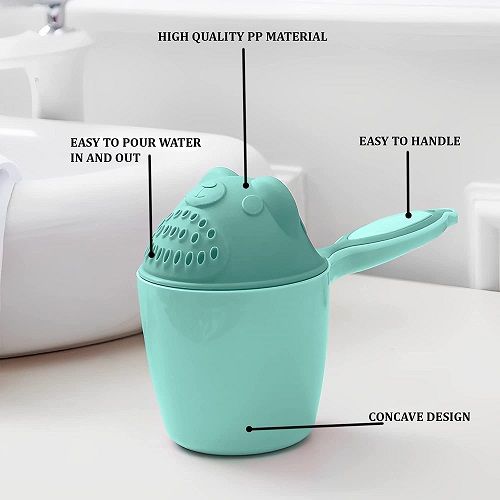 1Ps Baby Bath Shower Cup/Mug (Color as per stock)