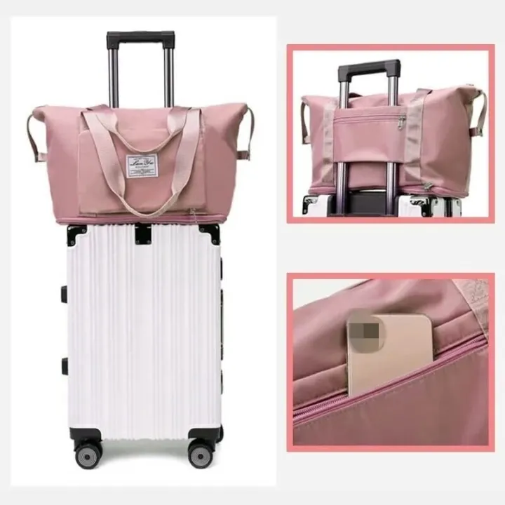 Multifunctional%20Folding%20Travel%20Bags%20Waterproof%20Tote%20Travel%20Luggage%20Bags%20for%20Women%202022%20Large%20Capacity%20Travel%20Duffle%20Bags%20Handbag%20-%20Image%204