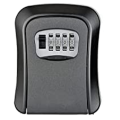 Key Cabinet Organizer Metal Key Lock Box Wall Mounted Waterproof Key Storage Lock Box with Mounting Kit.