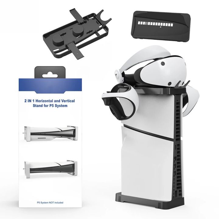 Horizontal%20Vertical%20Stand%20Display%20Stand%20VR%20Headset%20Headphone%20Holder%20for%20PS5%20Slim%20Disc%20and%20Digital%20Edition%20Console%20-%20Image%204