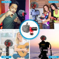 Boya BY-MM1+ Super-cardioid Condenser Shotgun Microphone - Compatible with smartphones, tablets, DSLRs - Ideal for Vlogging, Video Apps, Audio Recording Apps - Improved sensitivity and signal to noise ratio - Plug and play operation - 3.5mm headphone out.
