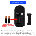 Wireless Mouse Z4 Like Apple Mouse Supports Windows Android iOS Can be used for laptop desktop mini pc android tv 2.4 GHz wireless mouse dpi mouse. 