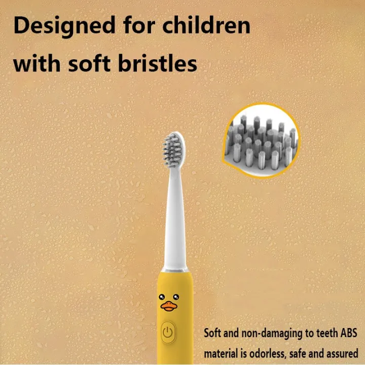 Xiaomi%20Child%20Electric%20Sonic%20Toothbrush%2019000%20Times%20Rechargeable%20IPX7%20Waterproof%20Electronic%20Tooth%204%20Brushes%20Replacement%20Heads%20-%20Image%203