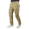 Slim-Fit Rookies Cargo Pant - Stone - RJCP101. 