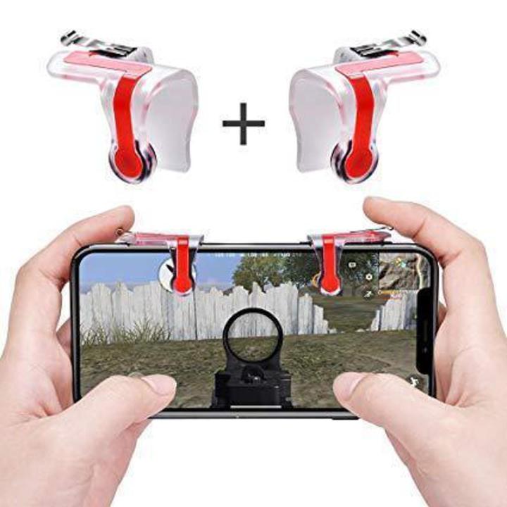 Best PUBG and Shooting Game Controller for any Smartphone - Red&White