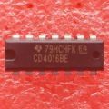 2Pcs- Chinese CD4016 IC CD 4016 DIP 14 Pin IC Electrical Circuitry & Parts. 