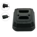 Dual Slot Li-ion Battery Charger for Motorola MTP850 MTP850S CEP400 MTP830S MTP800 Radio FTN6574 FTN6574A PMNN6074 Battery. 