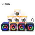 High Base NEW X-933 New Super Bass Portable Wireless Blue-tooth Speakers RGB LED Light Active Stereo Woofer Hifi Music BT Outdoor Mini Speaker. 