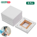 Canvas 5x5 inch (8pc) , Canvas for Painting, Canvas Board, Drawing Canvases. 