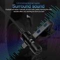 1.5m Omnidirectional Metal Microphone Type C Jack Lavalier Tie Clip Microphone Mini Audio Mic for Computer   Black. 