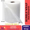 Bubble Wrap |  Packaging Material | Single Side Bubble 3mm Bubble Size | Width 43 Inch  Premium Quality. 