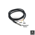 DS18B20 Digital Temperature Sensor Waterproof 3 Wire Stainless Steel Probe NTC With 1M Cables Wire. 