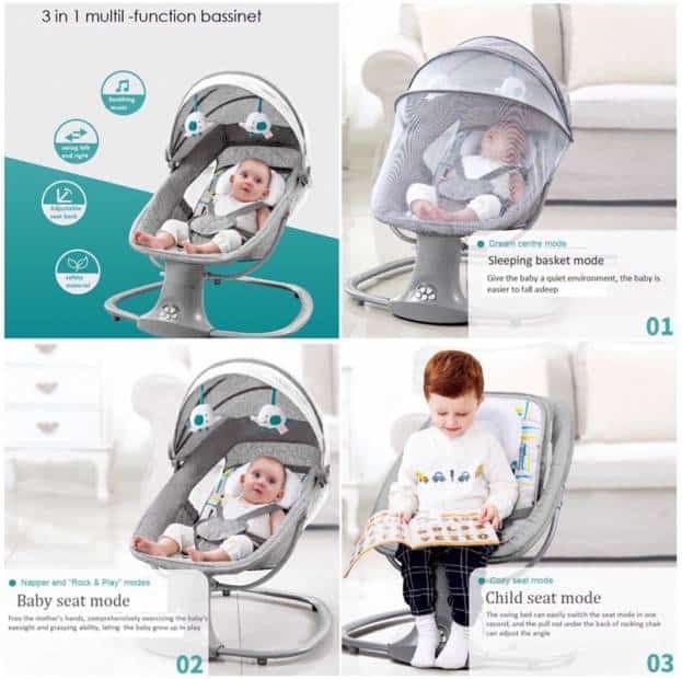 Deluxe%20Multi-Functional%20Remote%20Control%20Bassinet%20New%20born%20to%20Toddlers%20Bouncer%20with%20Vibration%20Rattles%20-%2018%20kg%20-%20Image%203