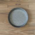 【YIYANGMAOYI111】Iron Nostalgic Fancy Retro Plate Set Bread Fruit Tray Photography Props. 