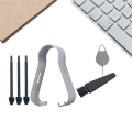 1Set Replacement Pen Tips Nibs Replacement Parts Accessories for Galaxy Z Fold 4 3 5G F926 Stylus Pen Head Nib Tab with Removal Tweezers Tool.