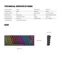 FANTECH MK211 ATOM61 Mechanical Gaming Keyboard.