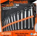 Harden 12Pcs Double Ring Spanner Set 6-32 mm 540110. 