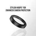 For Samsung Galaxy A57 Camera Protector Camera Ring Protector Black And Siliver.