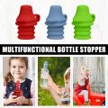 Portable Kids No Spill Choke Water Bottle Cup Adapter with Tube Drinking Straw for Baby Drink Feeder Water Leak Proof Bottle Cap. 